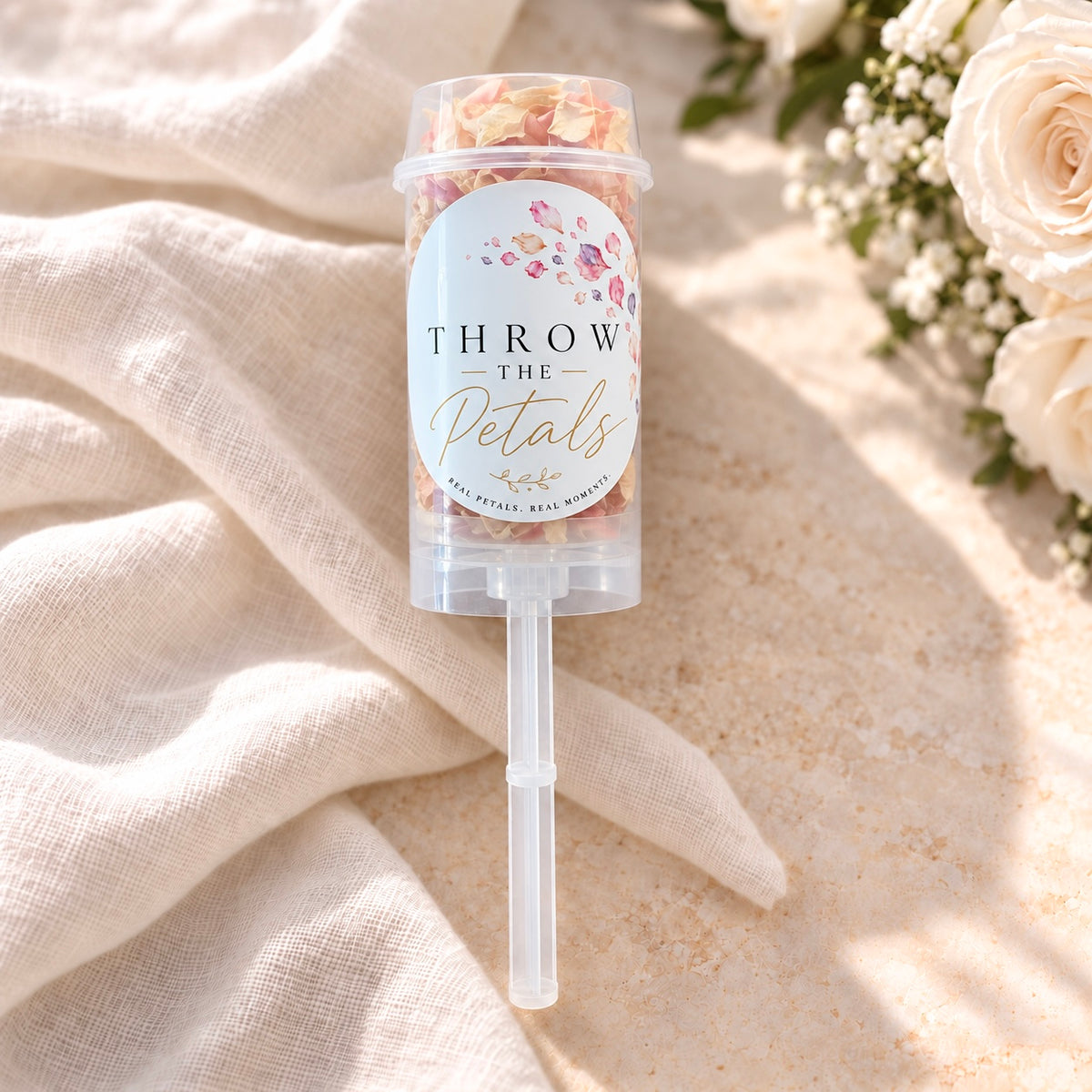 20 Confetti Pops - Blush Romance