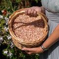 Blush Romance Confetti Basket (50-60 handfuls)